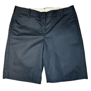 WearGuard Black Shorts Women's Polyester Cotton Blend 10" Inseam Size W8 Uniform